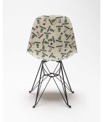 UNDEFEATED X MODERNICA SIDE SHELL EIFFEL CHAIR WITH CUSTOM COVER Le MVP de beaucoup