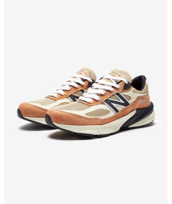 NEW BALANCE "MADE IN USA" 990v6 - SEPIA brillant des détails fins