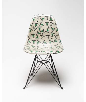 UNDEFEATED X MODERNICA SIDE SHELL EIFFEL CHAIR WITH CUSTOM COVER Le MVP de beaucoup