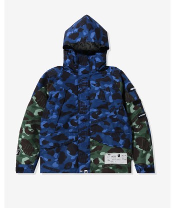 BAPE X UNDEFEATED COLOR CAMO SNOWBOARD JACKET - NAVY l'achat 