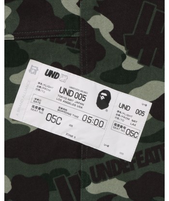 BAPE X UNDEFEATED COLOR CAMO FLANNEL PANTS ouvre sa boutique