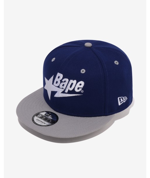 BAPE BAPESTA NEW ERA 9FIFTY CAP - BLUE Les magasins à Paris