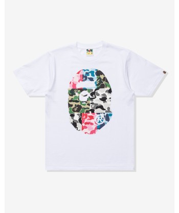 ABC CAMO CRAZY BIG APE HEAD TEE - WHITE Vous souhaitez 