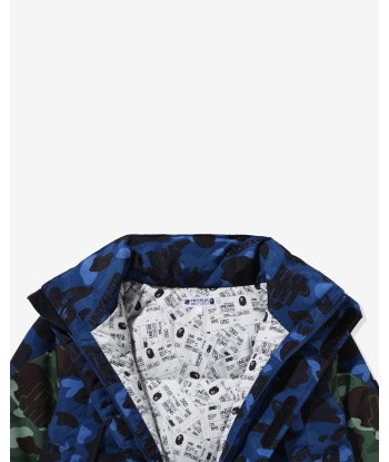 BAPE X UNDEFEATED COLOR CAMO SNOWBOARD JACKET - NAVY l'achat 