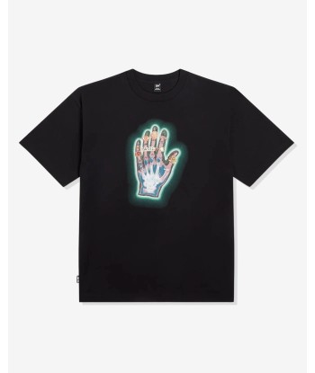 PATTA HEALING HANDS TEE - BLACK hantent personnes