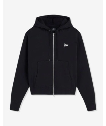 PATTA BASIC ZIP UP HOODIE - BLACK de la marque