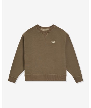 PATTA CLASSIC WASHED CREWNECK - MOREL paiement sécurisé