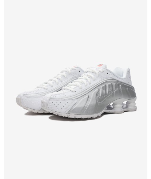 NIKE WOMEN'S SHOX R4 - WHITE/ METALLICSILVER/ MAXORANGE 50% de réduction en Octobre 2024