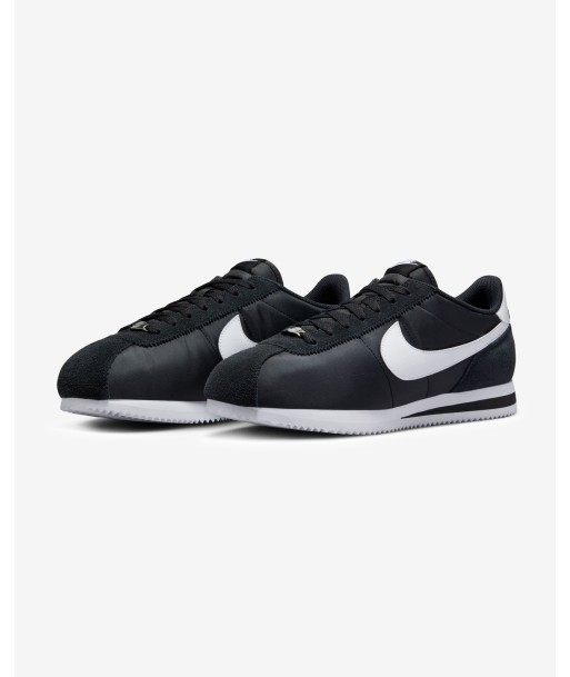 NIKE CORTEZ TXT - BLACK/ WHITE est présent 