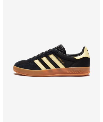 ADIDAS GAZELLE INDOOR - CBLACK/ ALMYEL/ GUM2 offre 