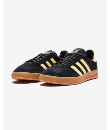 ADIDAS GAZELLE INDOOR - CBLACK/ ALMYEL/ GUM2 offre 