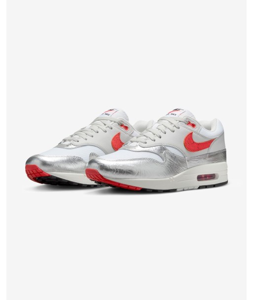 NIKE AIR MAX 1 PREMIUM - WHITE/ CHILERED/ METALLICSILVER suggérées chez