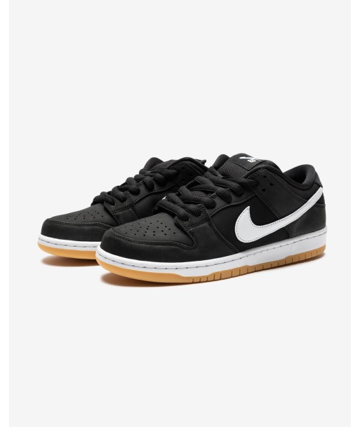 NIKE SB DUNK LOW PRO - BLACK/ WHITE/ GUM/ LIGHTBROWN des créatures d'habitude