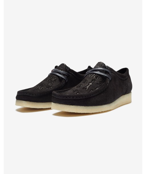 CLARKS X CIVILIST WALLABEE - BLACK/ NATURAL Véritable concentré