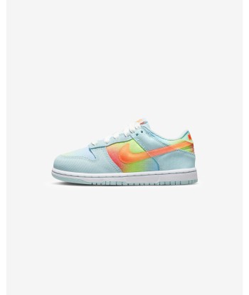 NIKE PS DUNK LOW - GLACIERBLUE/ TOTALORANGE/ LTLEMONTWIST plus qu'un jeu 