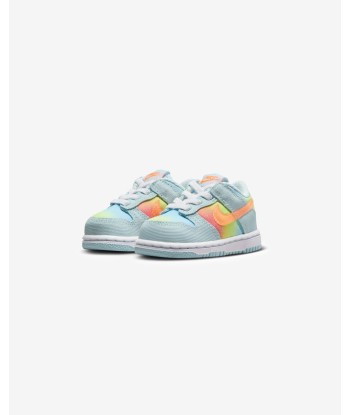 NIKE TD DUNK LOW - GLACIERBLUE/ TOTALORANGE/ LTLEMONTWIST Livraison rapide