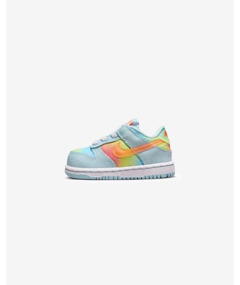 NIKE TD DUNK LOW - GLACIERBLUE/ TOTALORANGE/ LTLEMONTWIST Livraison rapide