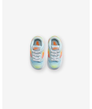 NIKE TD DUNK LOW - GLACIERBLUE/ TOTALORANGE/ LTLEMONTWIST Livraison rapide