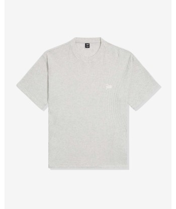 PATTA BASIC WAFFLE TEE - MELANGEGREY en linge