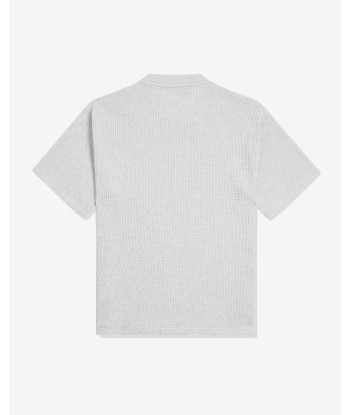 PATTA BASIC WAFFLE TEE - MELANGEGREY en linge