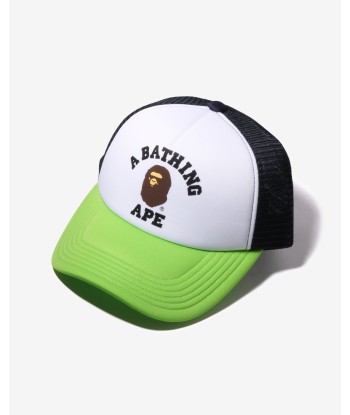 BAPE COLLEGE MESH CAP solde