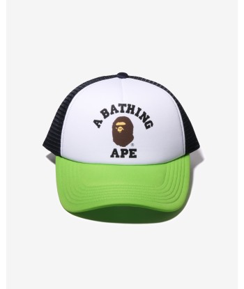 BAPE COLLEGE MESH CAP solde