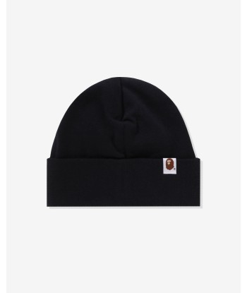 BAPE SILICON APE HEAD KNIT CAP - BLACK Economisez 