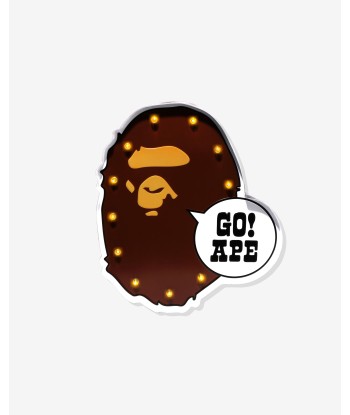 BAPE APE HEAD LED SIGNBOARD - BROWN les ligaments