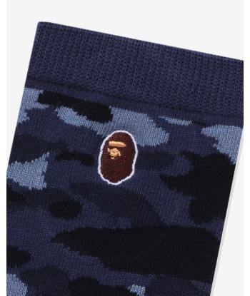 BAPE COLOR CAMO APE HEAD ONE POINT SOCKS pas cheres