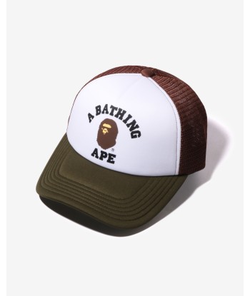 BAPE COLLEGE MESH CAP solde