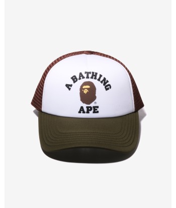 BAPE COLLEGE MESH CAP solde