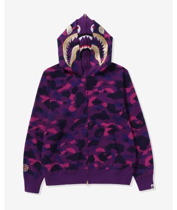 BAPE COLOR CAMO DOUBLE SHARK FULL ZIP HOODIE 50-70% off 