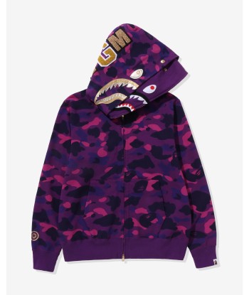 BAPE COLOR CAMO DOUBLE SHARK FULL ZIP HOODIE 50-70% off 