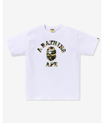 BAPE 1ST CAMO COLLEGE TEE est présent 