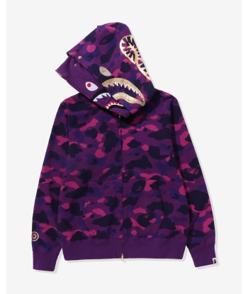 BAPE COLOR CAMO DOUBLE SHARK FULL ZIP HOODIE 50-70% off 