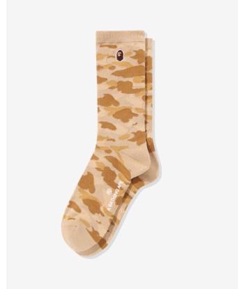 BAPE COLOR CAMO APE HEAD ONE POINT SOCKS pas cheres