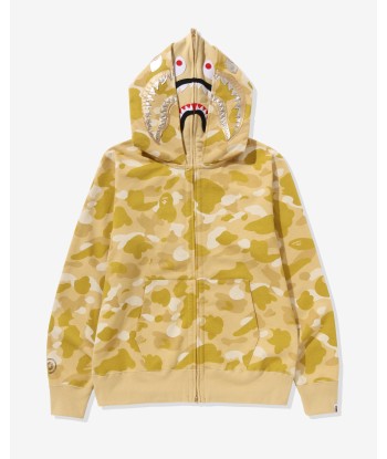 BAPE COLOR CAMO DOUBLE SHARK FULL ZIP HOODIE 50-70% off 