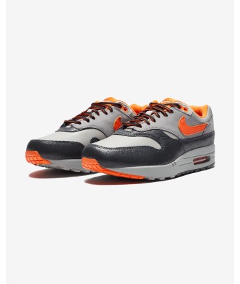 NIKE X HUF AIR MAX 1 - ANTHRACITE/ BRILLIANTORANGE rembourrage situé sous