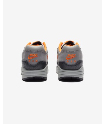 NIKE X HUF AIR MAX 1 - ANTHRACITE/ BRILLIANTORANGE rembourrage situé sous