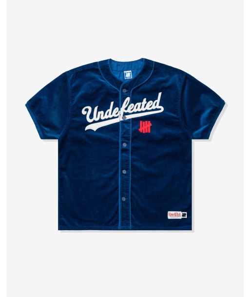 UNDEFEATED CORD S/S BASEBALL JERSEY Les magasins à Paris