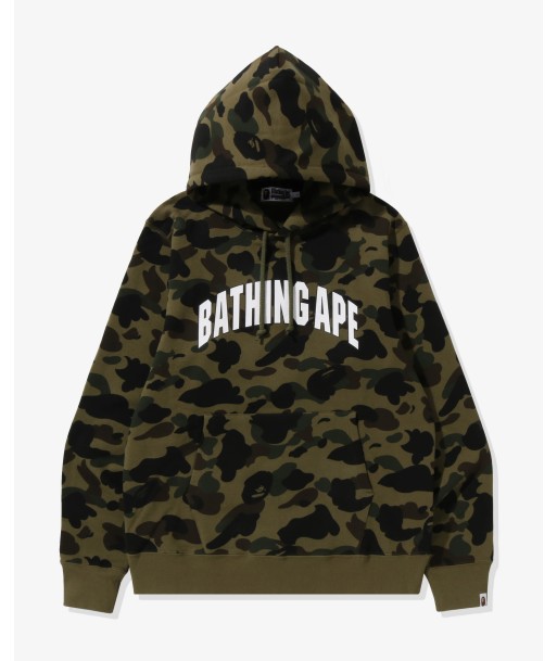 BAPE 1ST CAMO PULLOVER HOODIE - GREEN en stock