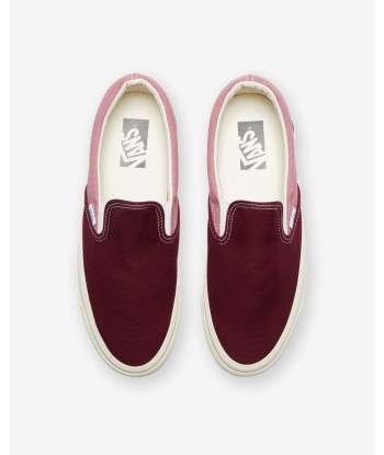 VANS PREMIUM SLIP-ON 98 - MAROON/ PINK de France