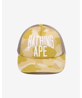 BAPE COLOR CAMO NYC LOGO MESH CAP - YELLOW de l' environnement