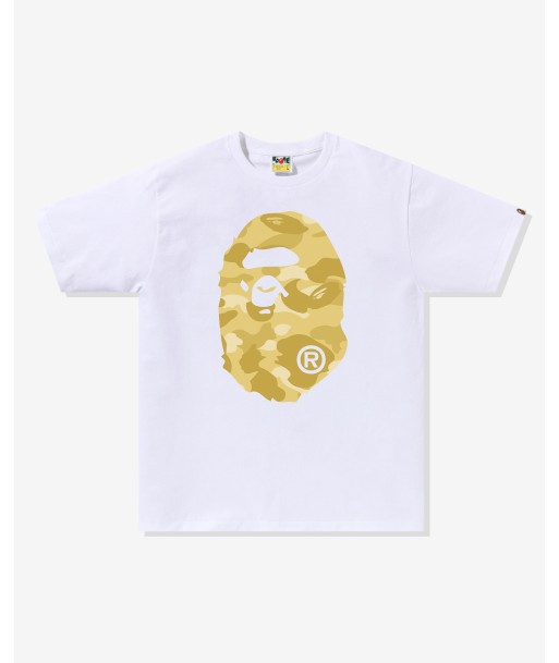 BAPE COLOR CAMO BIG APE HEAD TEE - WHITE l'évolution des habitudes 