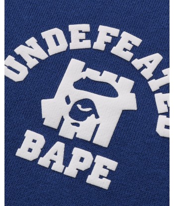 BAPE X UNDEFEATED COLOR CAMO RELAXED ZIP HOODIE du meilleur 