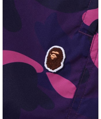 BAPE COLOR CAMO APE HEAD ONE POINT BEACH SHORT Venez acheter