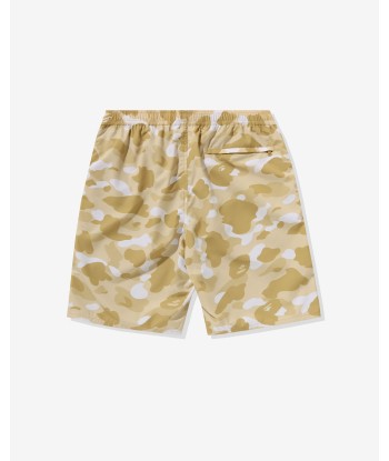 BAPE COLOR CAMO APE HEAD ONE POINT BEACH SHORT Venez acheter