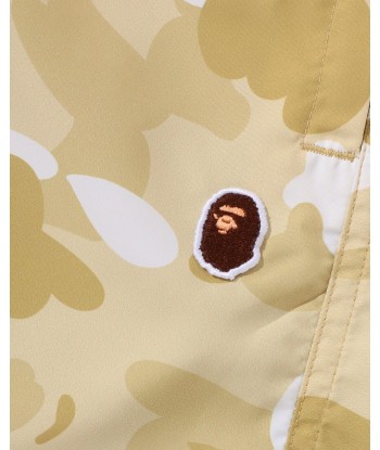 BAPE COLOR CAMO APE HEAD ONE POINT BEACH SHORT Venez acheter