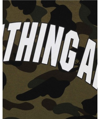 BAPE 1ST CAMO PULLOVER HOODIE - GREEN en stock