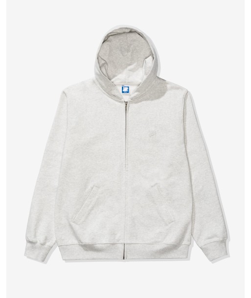 UNDEFEATED EMBROIDERED ZIP HOOD Véritable concentré